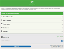Tablet Screenshot of hicharlotteairport.com